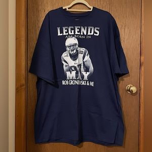 Rob Gronkowski Legends are born in May T-shirt